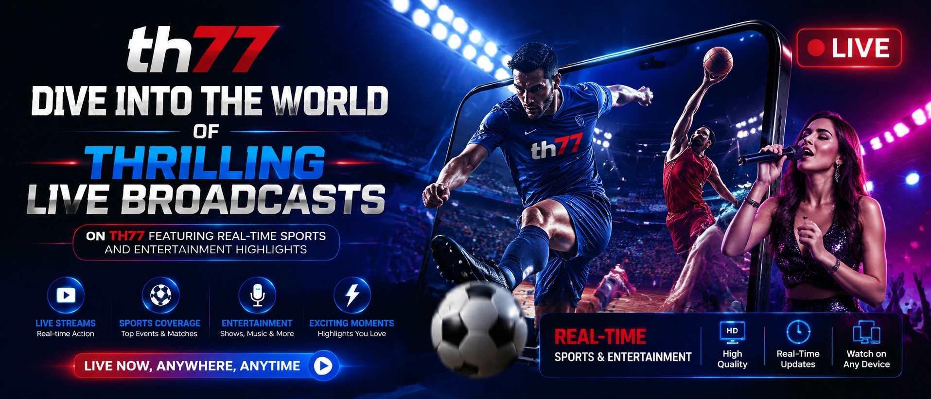 TH77 casino homepage visual 4