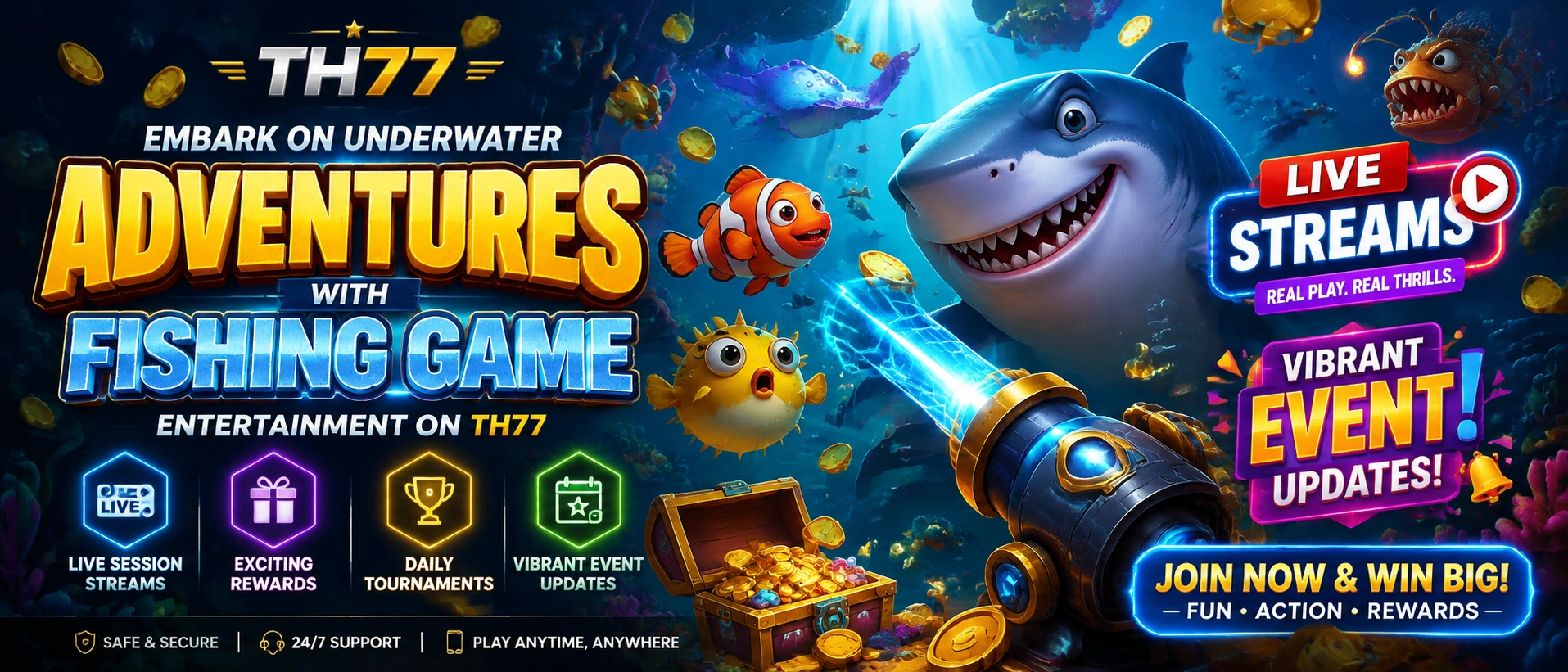 TH77 fish game visual one