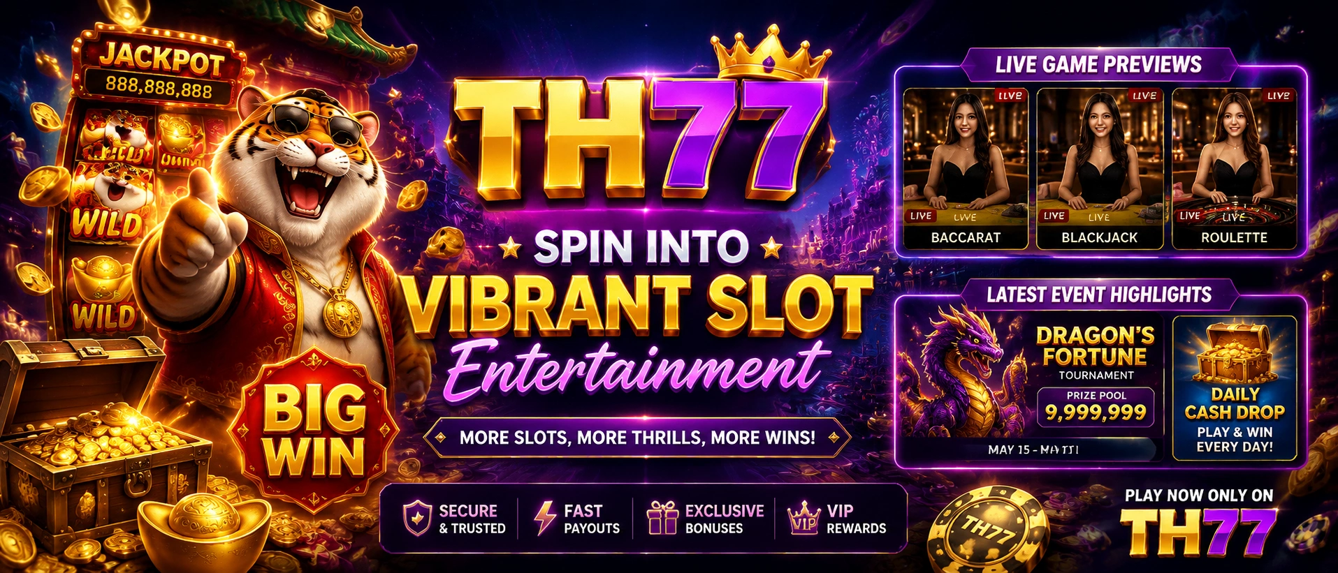 TH77 slot game preview